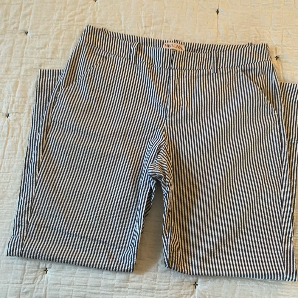 Merona Pinstripe Pants - Size 10